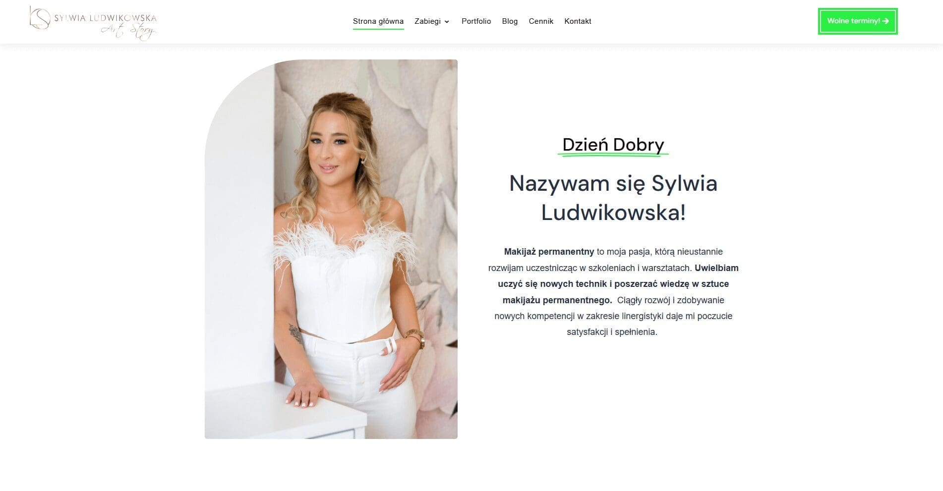 Sylwia Ludwikowska strona internetowa